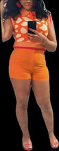 Load image into Gallery viewer, ORANGE STRETCH SHORTS
